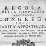 La prima Regola